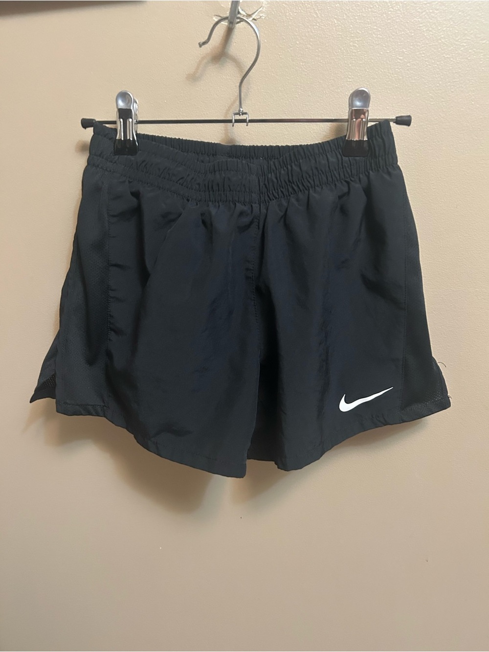 Nike Girls Black Dri-FIT Athletic Shorts